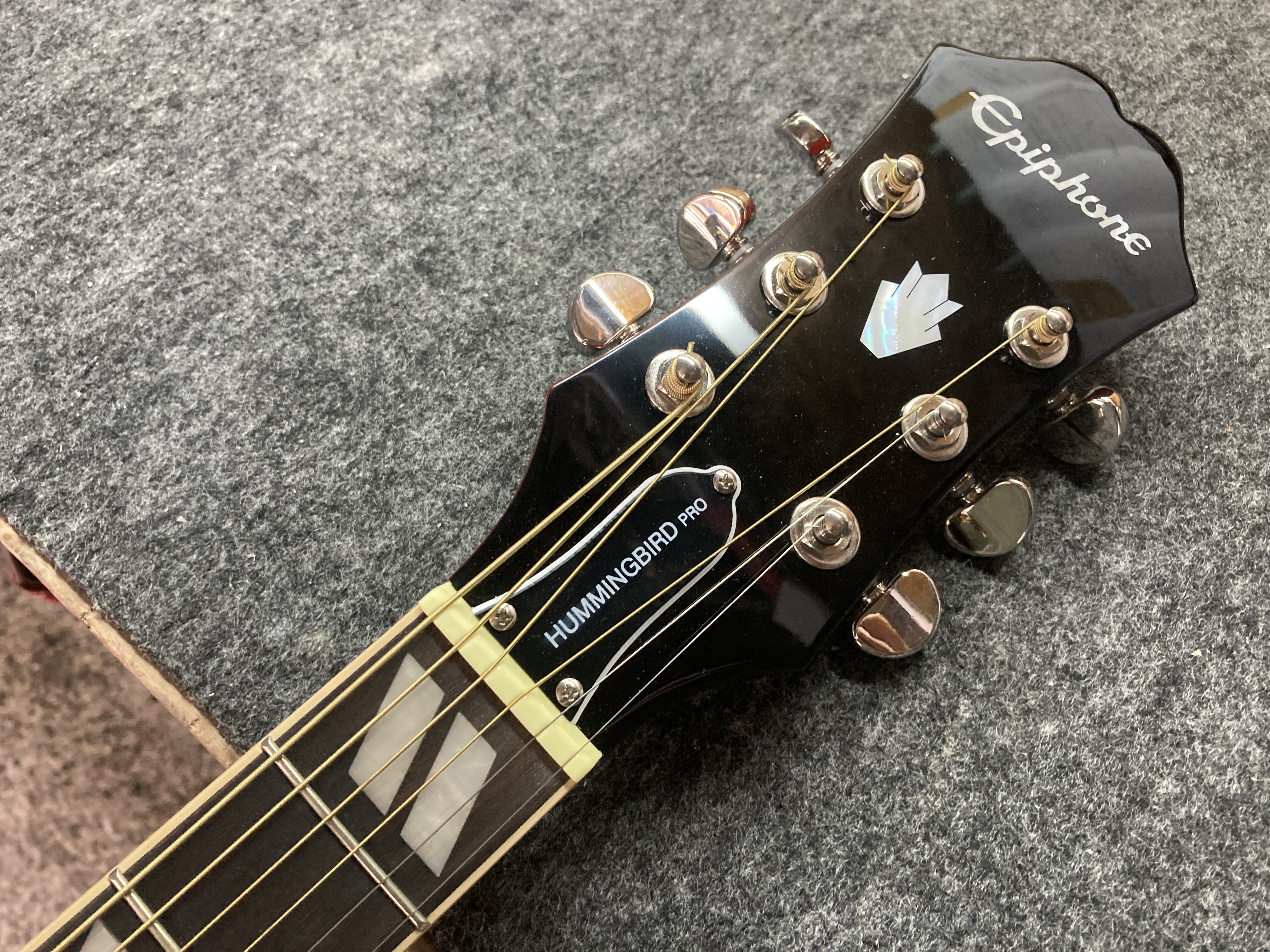 Epiphone / Hummingbird pro – 弦 アースプレート (ノイズ対策) - ZEEK